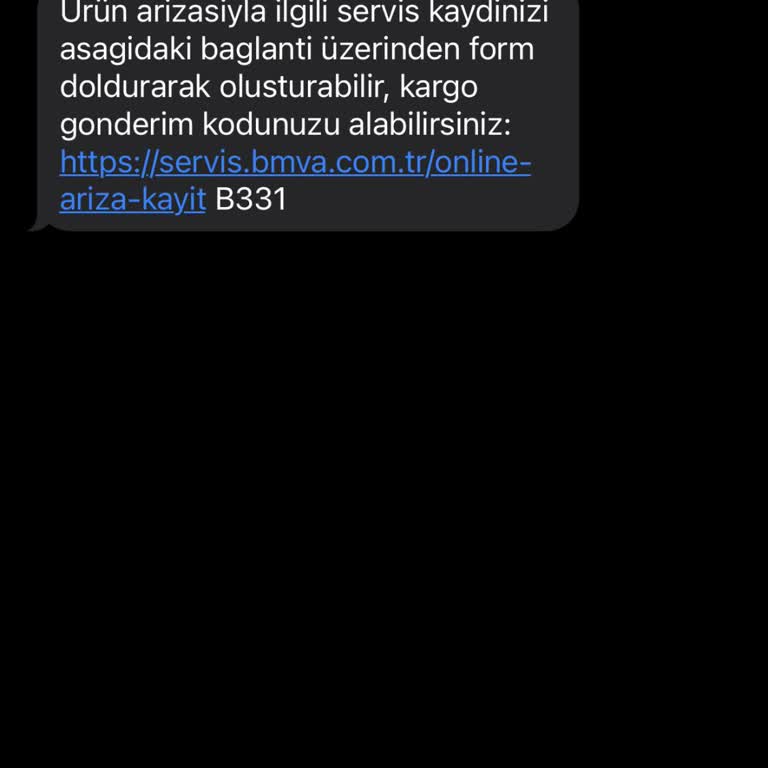 Garantiye Gönderim İçin Kargo Kodu Gelmedi, Mağduriyet Yaşıyorum