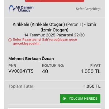Otogardan Alınmayan Yolcu Ve Bilgilendirme Eksikliği