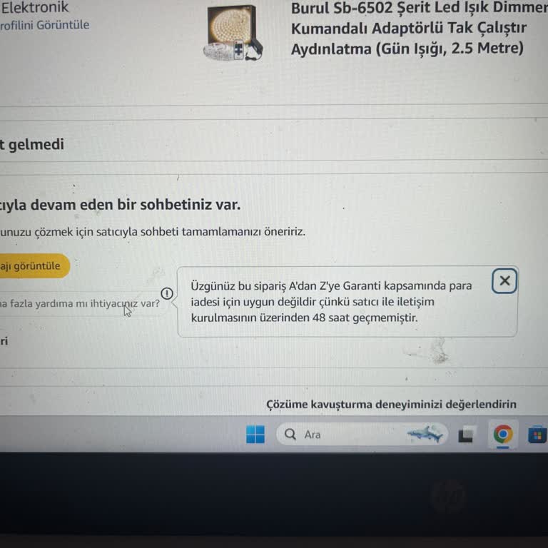 Teslim Edilmeden Teslim Edildi Olarak İşaretlenen Kargom Hakkında Mağduriyet