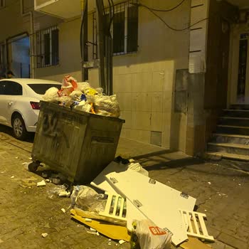 Çöp Konteyneri Nedeniyle Yaşam Alanında Sorun
