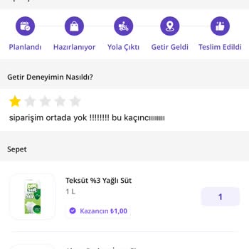 Teslim Edilmeyen Siparişler Ve Yetersiz Müşteri Hizmeti