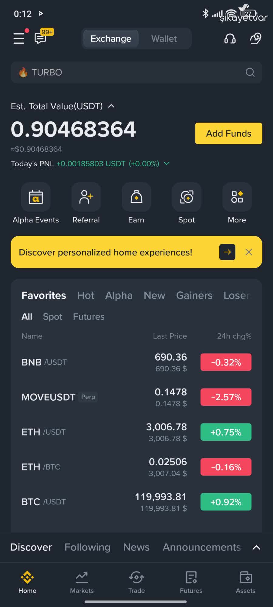 Bnb - 6/48 - Şikayetvar