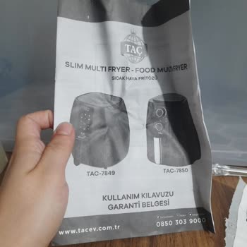 Çekilişten Kazandığım Airfryer Kullanılmış Ve Arızalı Çıktı