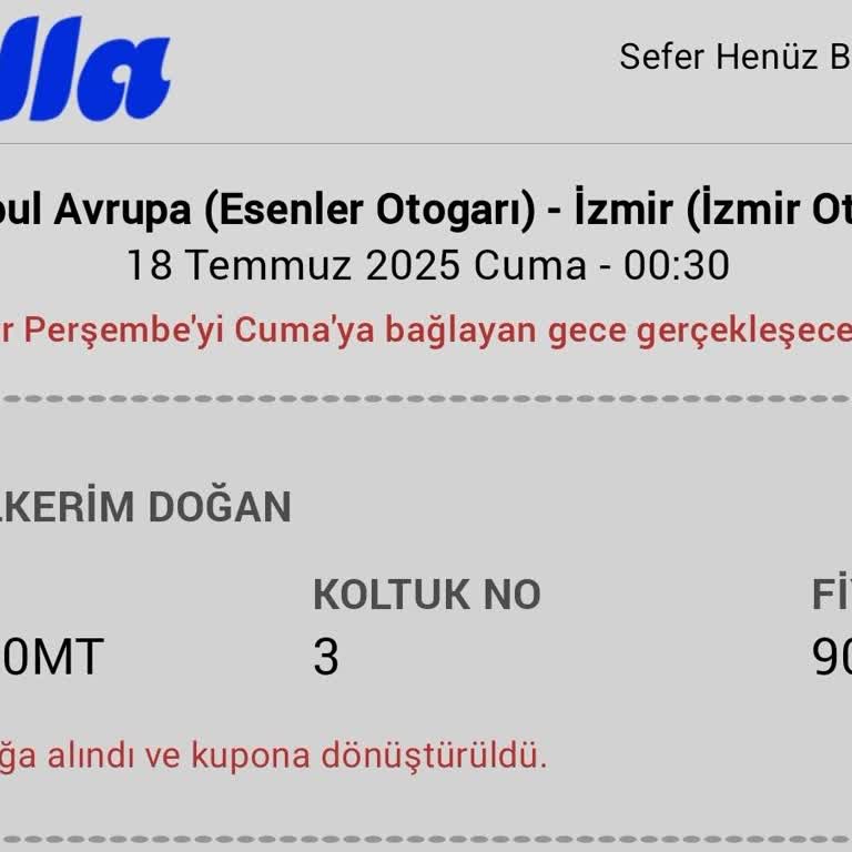 Yanlış Bilet İşlemi Sonrası Yüksek İptal Ücreti Talebi