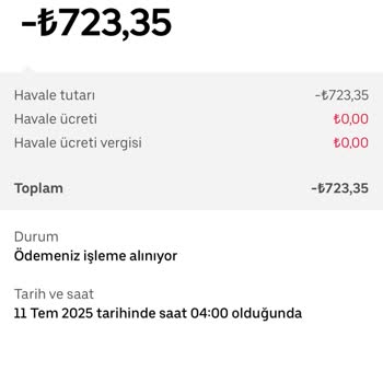 Uber Şoför Ödemelerimin 15 Gündür Hesabıma Yatırılmaması