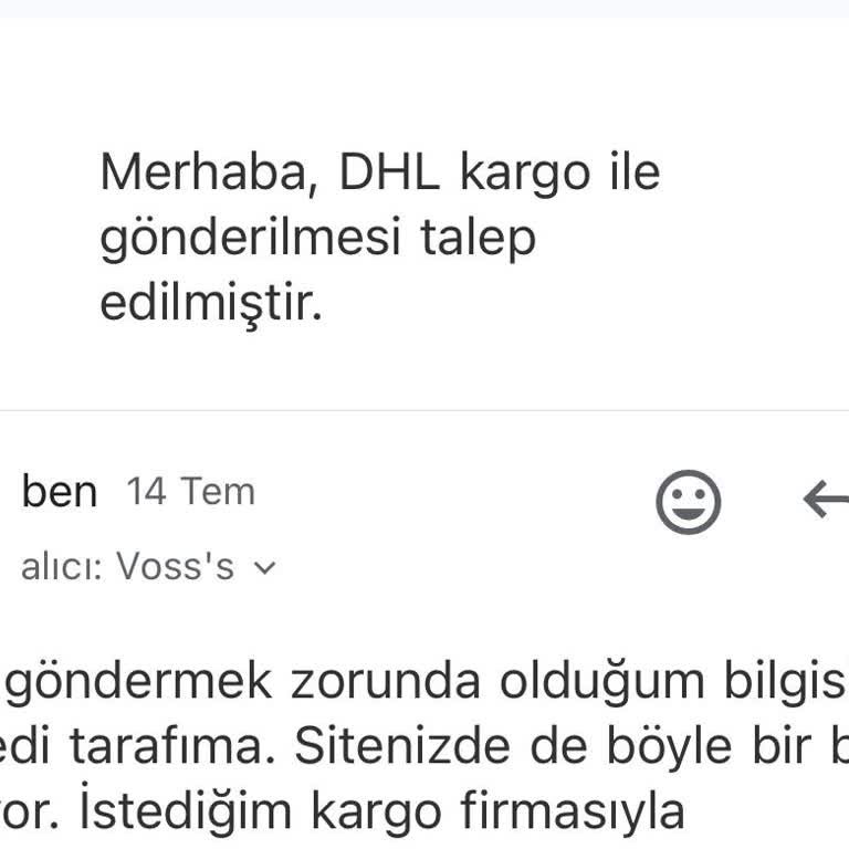 Voss Yacht İade Sürecinde Bilgi Eksikliği Ve Haksız Kargo Ücreti Uygulaması