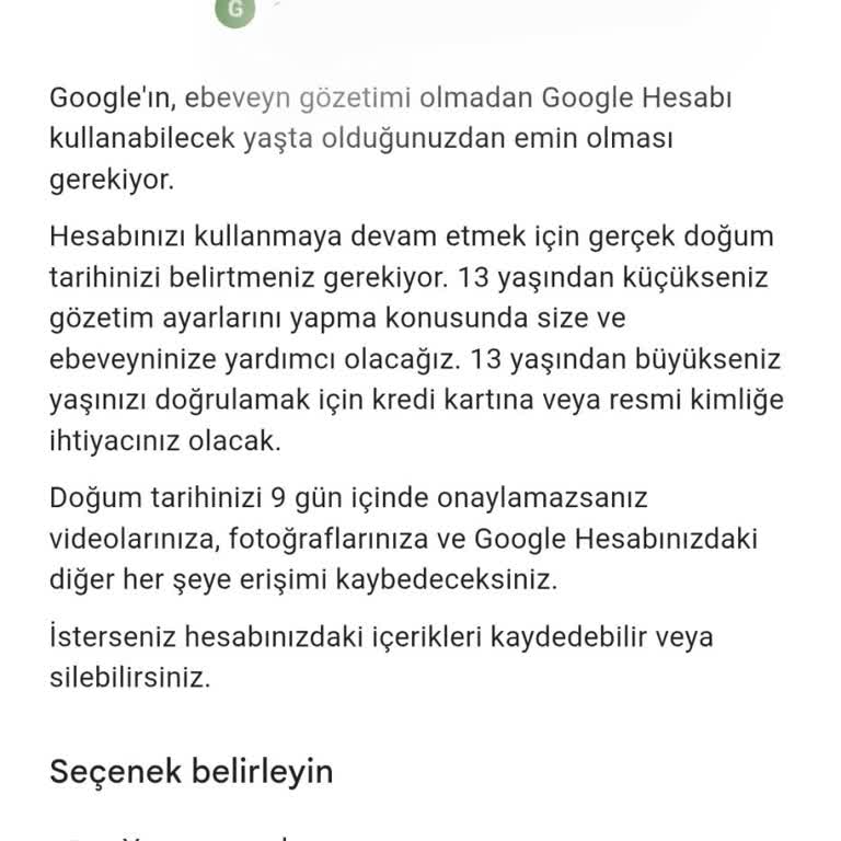 Kimlik Bilgisi Girmeden Hesabım Sürekli Kapatılıyor