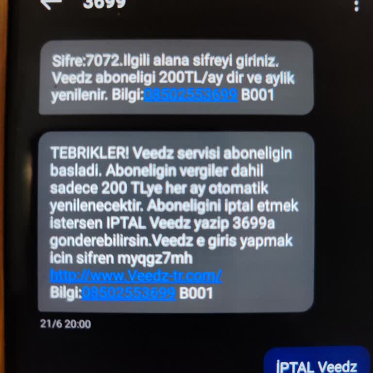 Onayım Olmadan Başlatılan Abonelik Ve Haksız Ücret Kesintisi