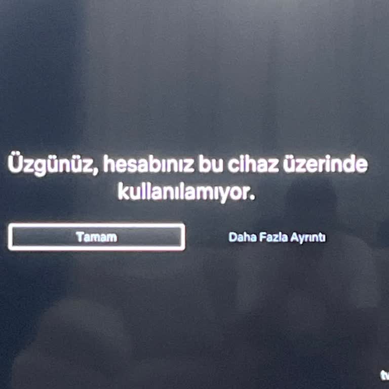 Onvo TV'de Netflix Hatası Ve Kullanım Sorunu