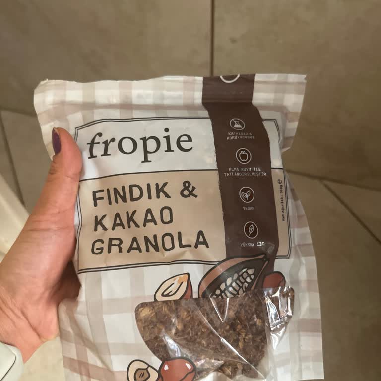 Fropie Granola'da Kötü Koku Ve Tat Sorunu
