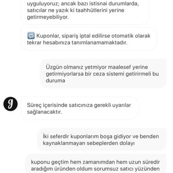 Satıcının Keyfi İptali Ve Kupon Mağduriyeti