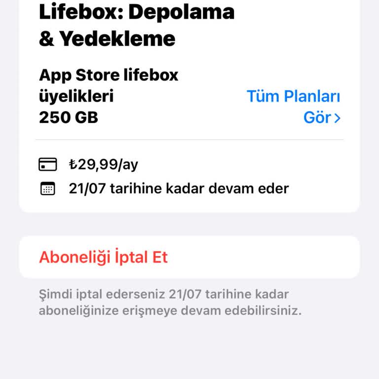 Lifebox'ta Kendi Kendine Silinen Fotoğraf Ve Videolar Nedeniyle Mağduriyet
