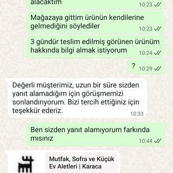 Teslim Edilmeyen Ürün Ve Yetersiz Müşteri Desteği Hayal Kırıklığı Yarattı