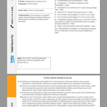 Beko Klima Sürekli Arızalanıyor, Değişim Talebim Reddediliyor