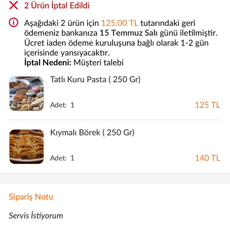 Trendyol'dan Eksik Ürün Ve İade Sorunu
