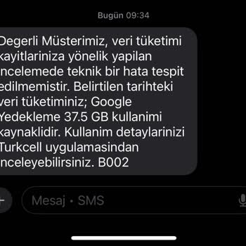 Kullanılmayan 37,5 GB İnternetin Saniyeler İçinde Tükenmesi Mağduriyeti
