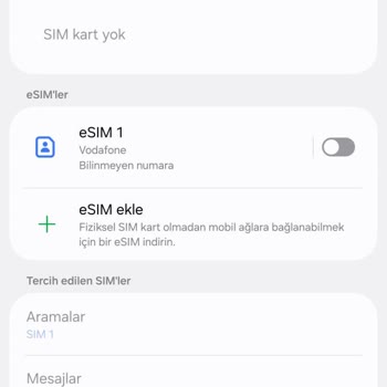 Vodafone E Sim Taşıma Sonrası Her İki Hattım Kapandı Acil Çözüm Bekliyorum