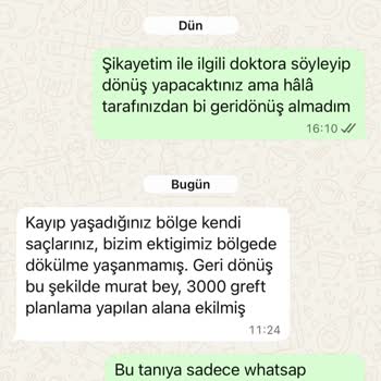 Saç Ekimi Sonrası İlgisizlik Ve Yetersiz Destek