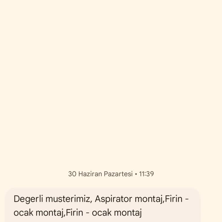 Uzun Süreli Ve Sorunlu Ankastre Montajı Deneyimi