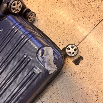 Valizimizin Zarar Görmesi Konusunda Şikayetçiyim