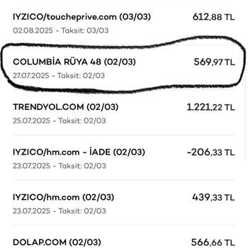 Columbia Mağazasında İade Süreci Uzadı, Taksitler Hala Ödeniyor