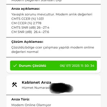 Kablo Net Sürekli Kesiliyor, Sorun Çözülmüyor!