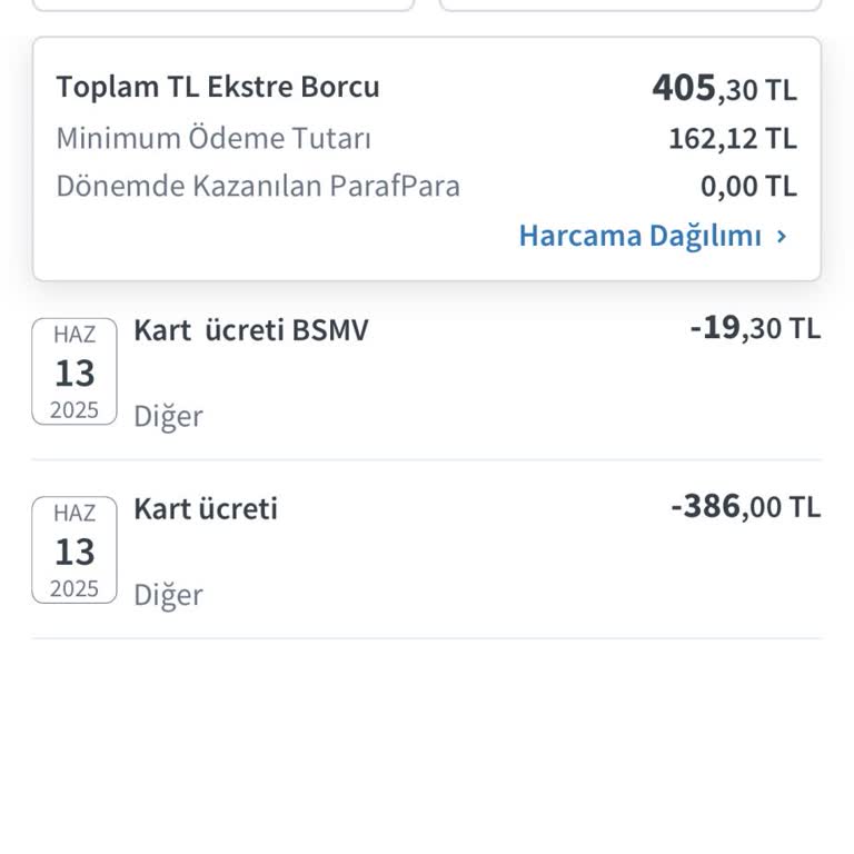 Kullanmadığım Kredi Kartı İçin Bilgim Dışında Üyelik Ücreti Kesildi
