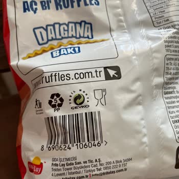 Aldığım Cips Paketinden Yabancı Madde Çıktı