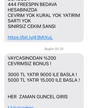 Vaycasino Sürekli Gelen Mesajlar Yüzünden Bıktım Ve Yoruldum!