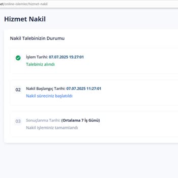 Hizmet Nakil Sürecinde İlgisizlik Ve Muhatap Bulamama Sorunu