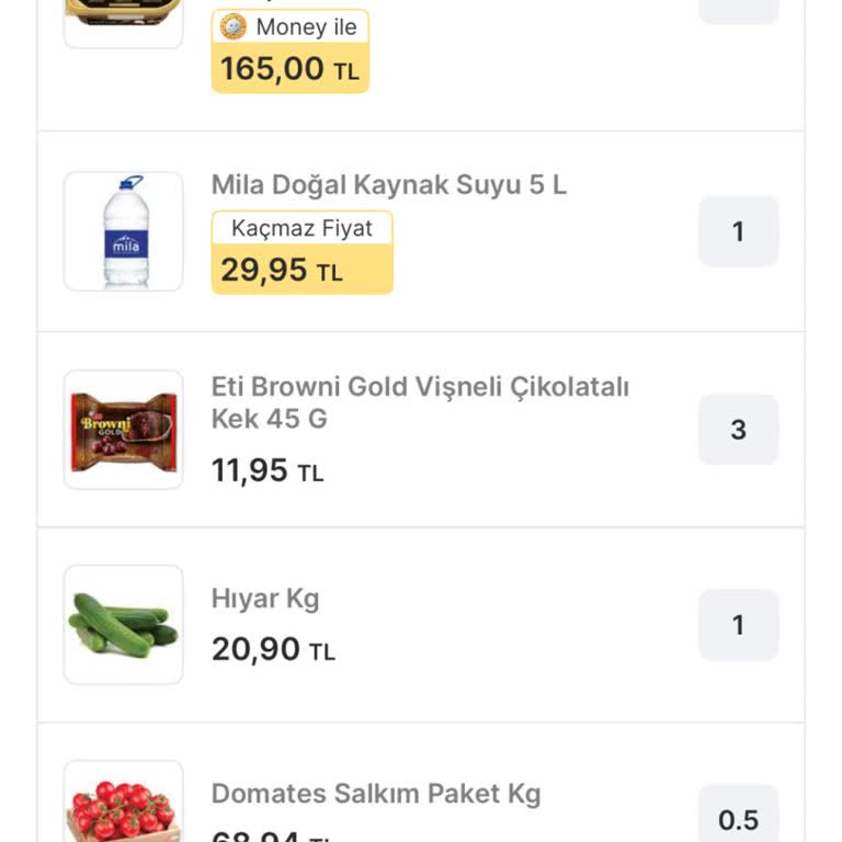 Migros Hemen Siparişimde Eksik Ürün Ve Bilgilendirme Sorunu
