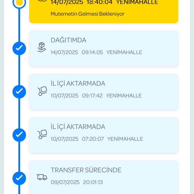 Kargom Yanlış Şubeye Teslim Edildi, Adresime Ulaştırılmıyor