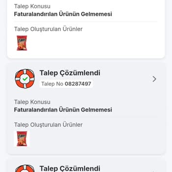 Migros Hemen Siparişimde Eksik Ürün Ve Geri Dönüş Yapılmıyor