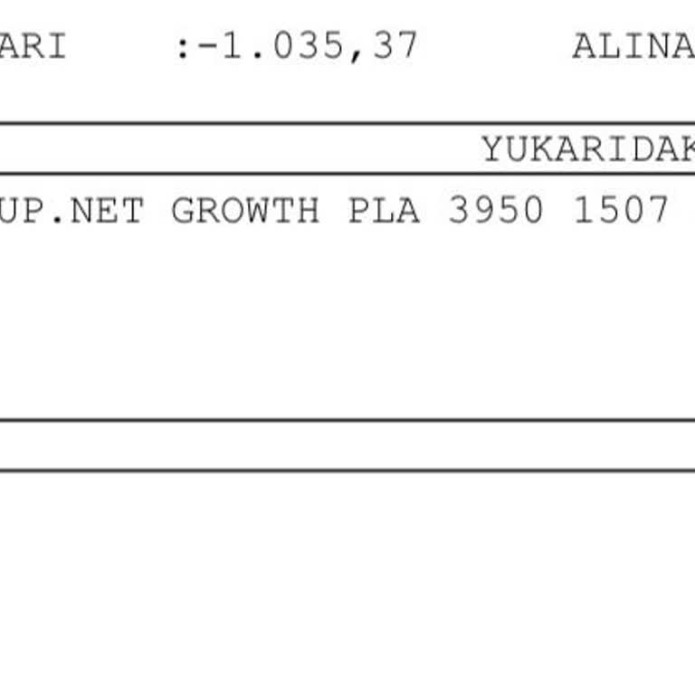 Haberim Olmadan Kitup Hesabımdan 1035 TL Kesildi İade Talep Ediyorum