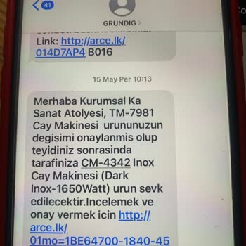 Grundig Ürün Değişim Sürecinde Mağduriyet Ve Bilgi Eksikliği Yaşıyoruz