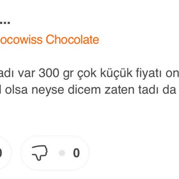 Aldığım Çikolata Sos Yanık Ve Farklı Tatta Geldi, Çözüm Bekliyorum