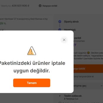 Kargo Kayıp, İade Ve İptal Sürecinde Mağduriyet Yaşıyorum