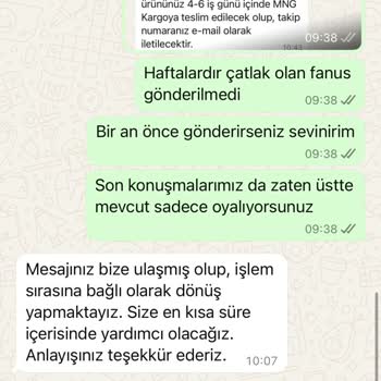 Kırık Ürün Ve İlgisiz Müşteri Hizmeti: 1 Ay Geçmesine Rağmen Çözüm Yok