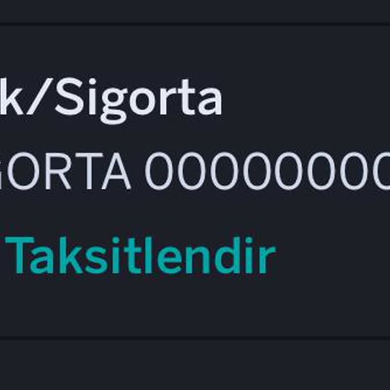 Sigorta Poliçesi Onaylanmadı, Ücret İadesi Yapılmıyor