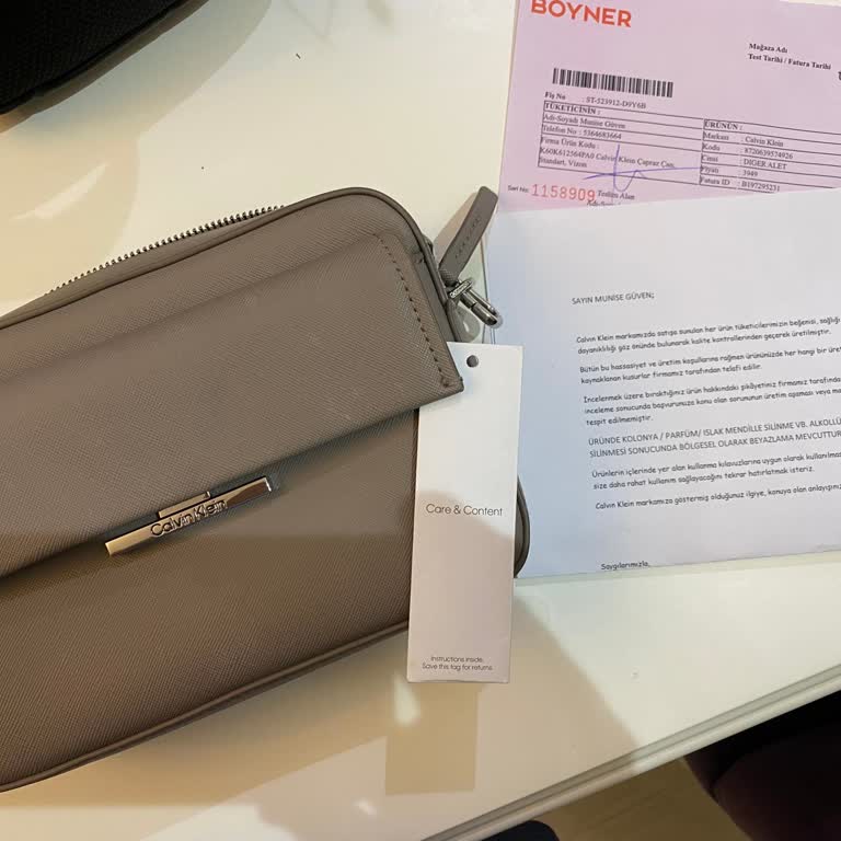 Calvin Klein Çantada Renk Açılması Ve Boyner'in Yetersiz Çözümü