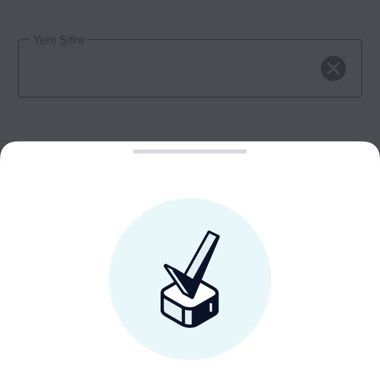 Şifre Değişikliği Sonrası Kart Kullanımında Sorun