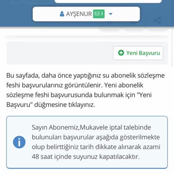 İSKİ Abonelik İptali Sürecinde Yaşanan Mağduriyet Ve Gecikme