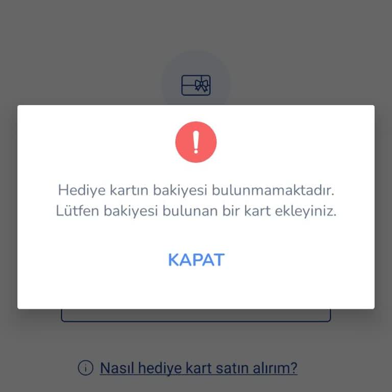 LCW Hediye Kartımın Bakiyesi Yok Görünüyor, Mağdur Ediliyorum