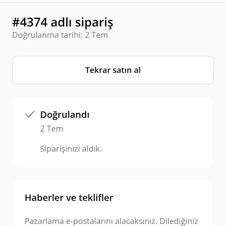Siparişlerin Teslim Edilmemesi Ve İletişim Eksikliği
