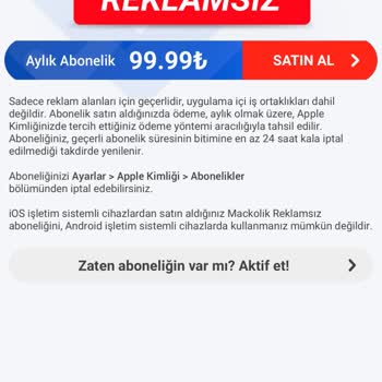 Maçkolik Pro Üyelik Platformlar Arası Aktarılmıyor