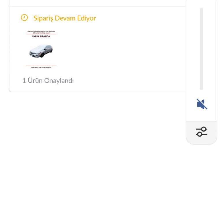 Peugeot Arabama Aldığım Branda Kargoya Verilmiyor Ve Mesajlara Cevap Alamıyorum