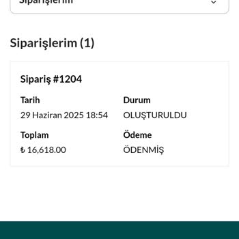 Siparişten Sonra Ulaşamama Ve Teslimat Sorunu Yaşadık