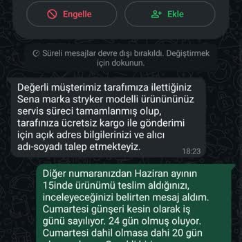 Kask İade Sürecinde İletişim ve Süreç Sorunları
