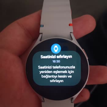 Galaxy Watch 7 Sürekli Sıfırlama Bildirimi Veriyor Çözüm Bekliyorum