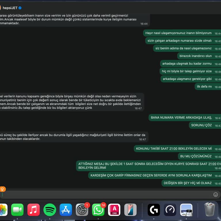 Kurye Teslimatında Saatlerce Bekletildim